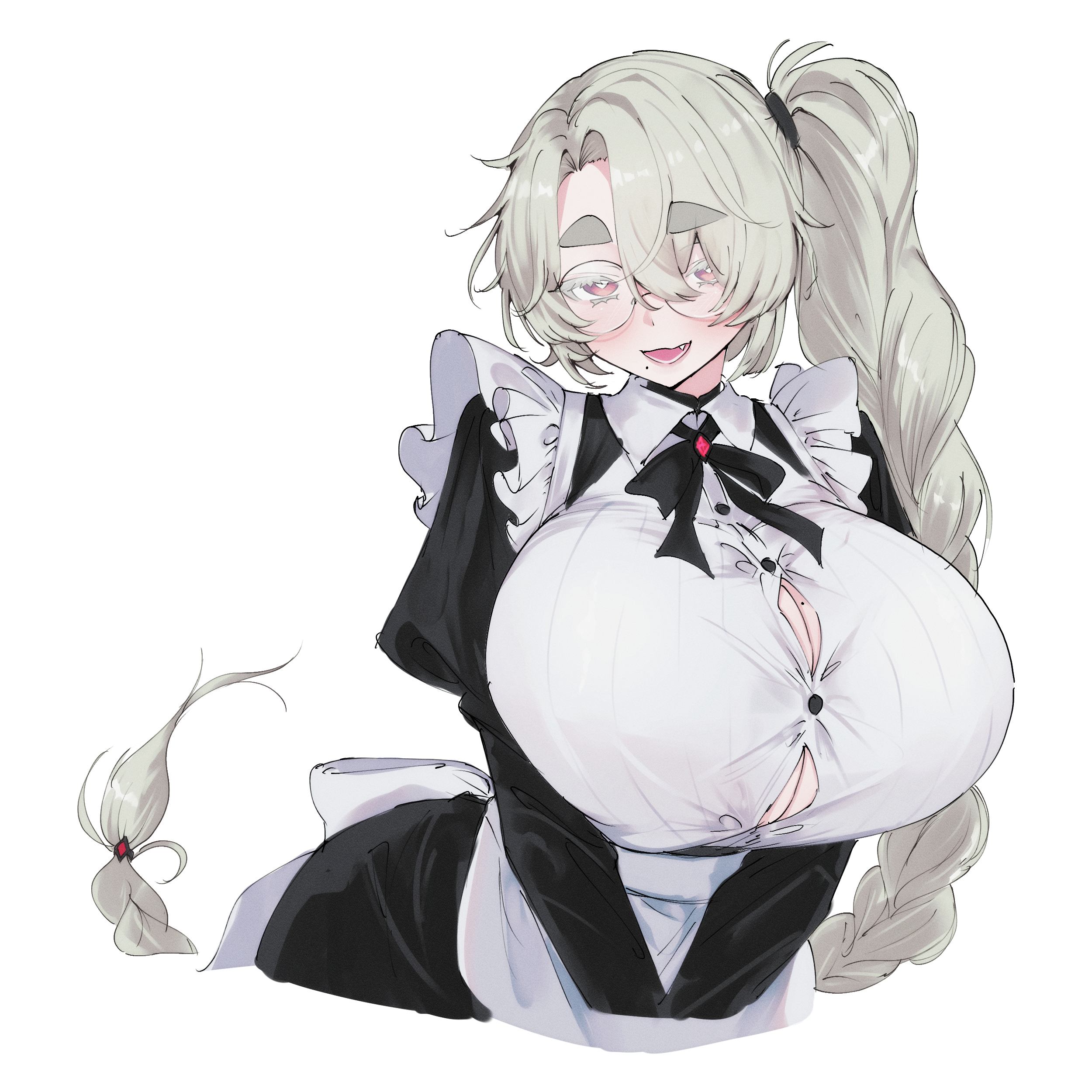 Half body commission example